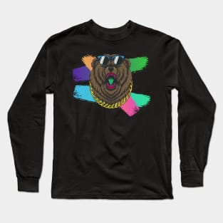 BEAR GLASSES Long Sleeve T-Shirt